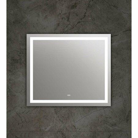 TAPIS RUGS Speculo Embedded LED Mirror 6000K Daylight White - 24 in. TA2824047